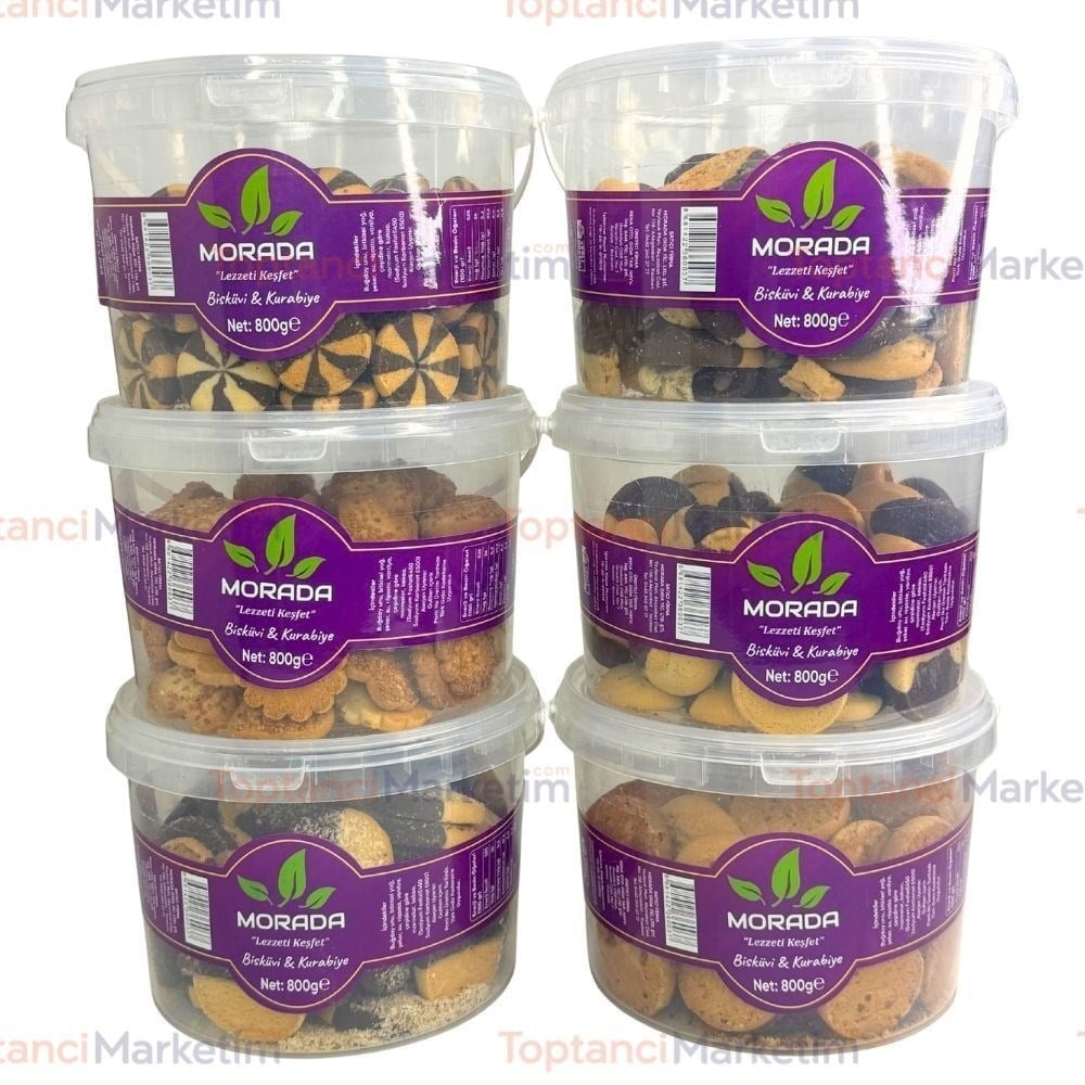 Morada Kurabiye 800 Gr x8 li Koli