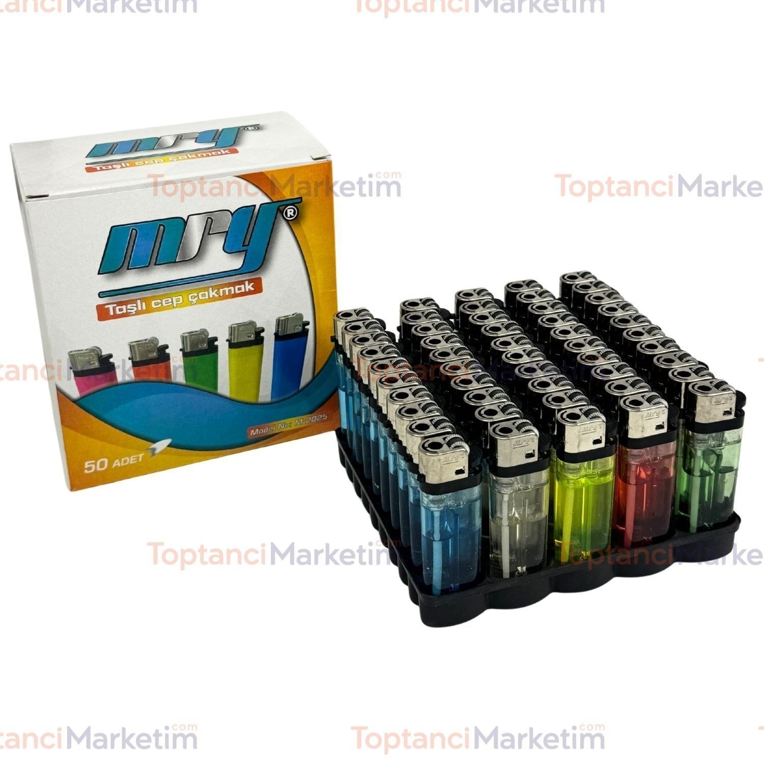 Mry Taşlı Çakmak x50 li Paket