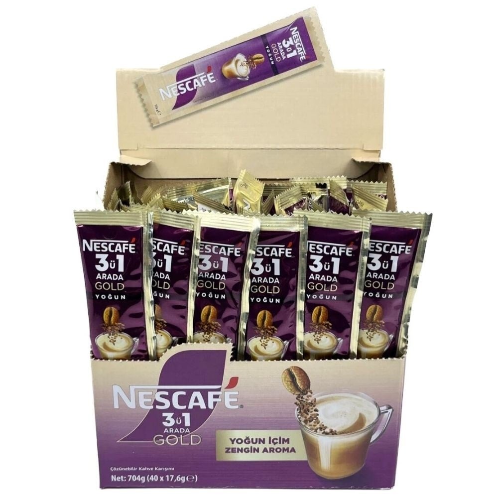 Nescafe 3 ü 1 Arada Gold Yoğun İçim x40 lı Paket