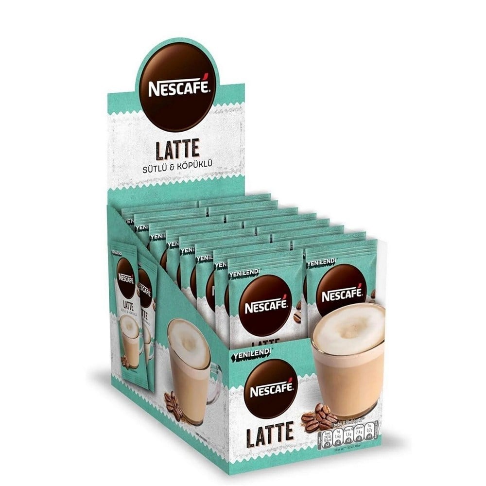 Nescafe Crema Latte Sütlü Köpüklü 14,5 Gr x24 lü Paket