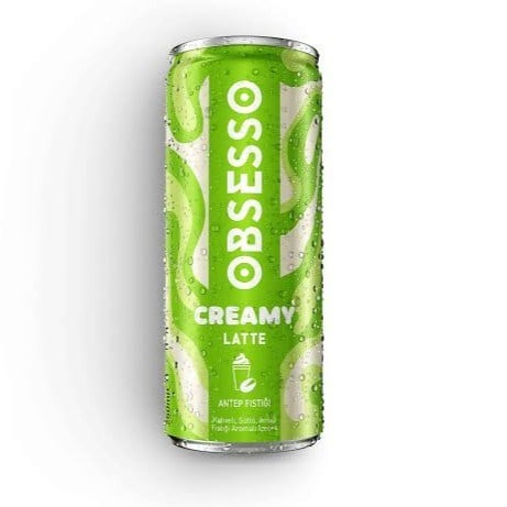 Obsesso Creamy Latte Antep Fıstık 250 Ml x12 li Koli