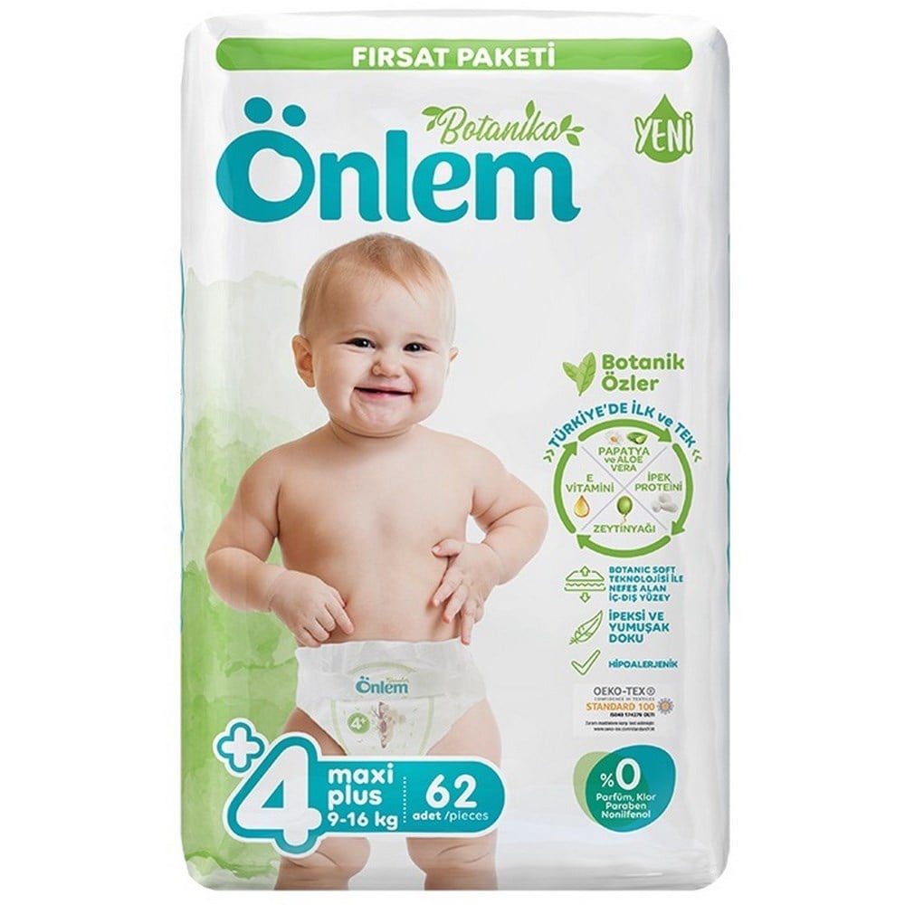 Önlem Botanika Aylık Fırsat 4+ Numara 80 li Paket