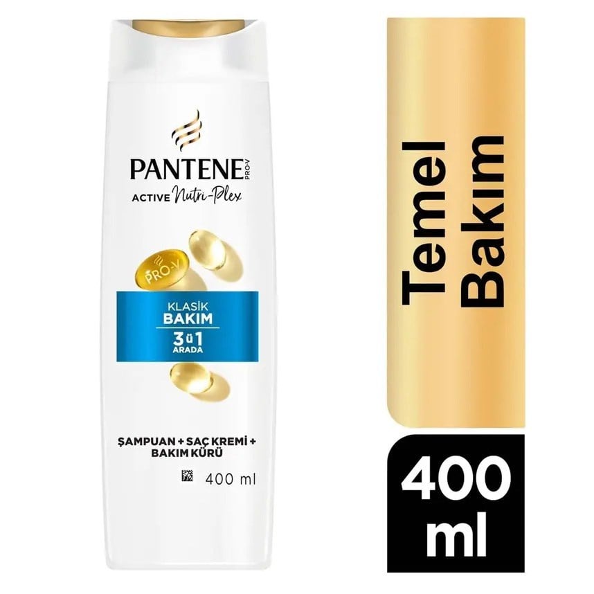 Pantene 400 Ml 3 ü 1 Arada Şampuan Klasik Bakım