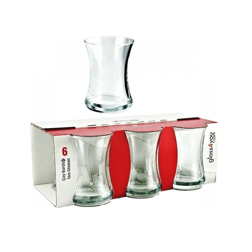 Paşabahçe 42451 İrem 6 lı Çay Bardağı x12 li Koli