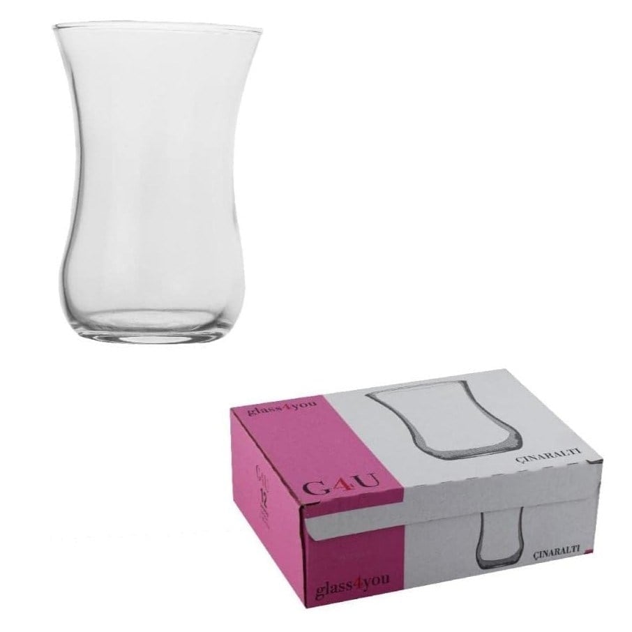Paşabahçe Çınaraltı Çay Bardağı 12 li (42331) x6 lı Koli