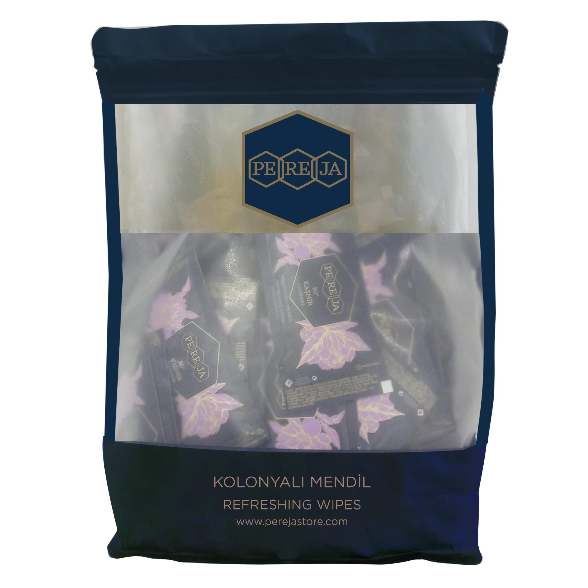Pereja İkramlık Islak Mendil 5x10 Kaşmiş 150 li Paket