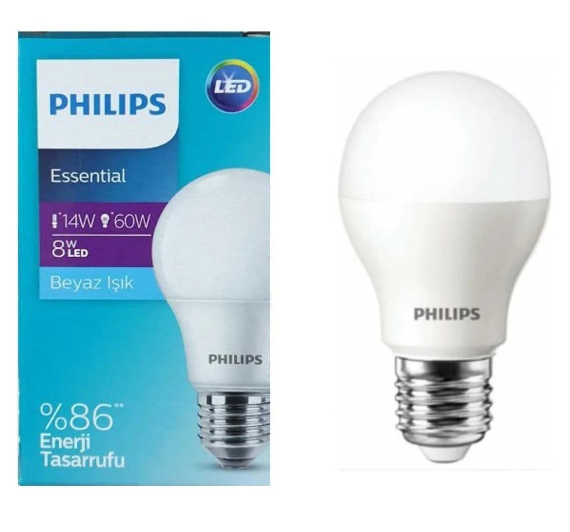 Philips Essential 8 Watt Led Ampul