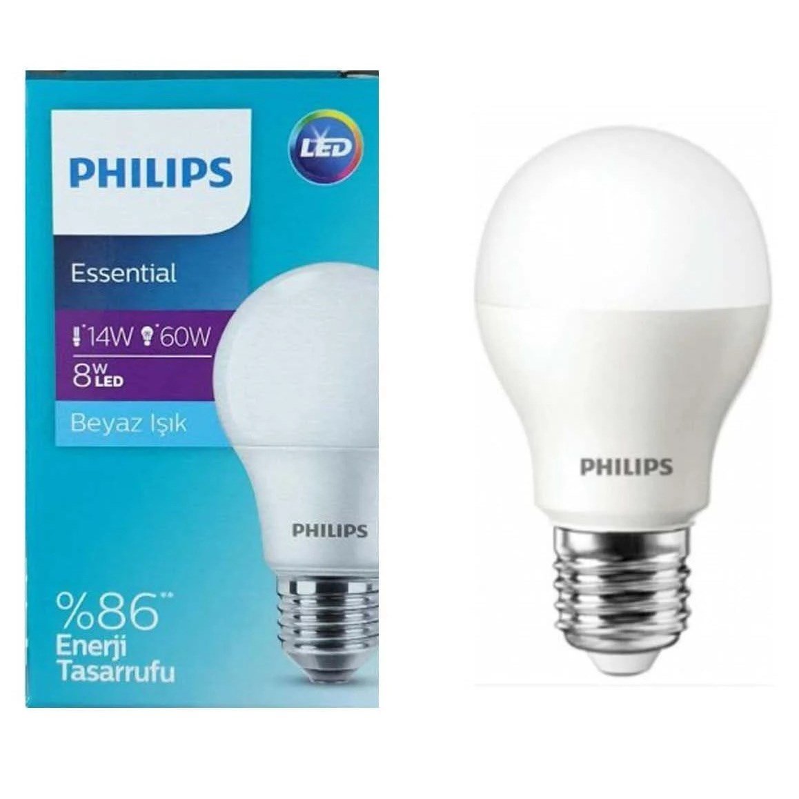 Philips Essential 8 Watt Led Ampul