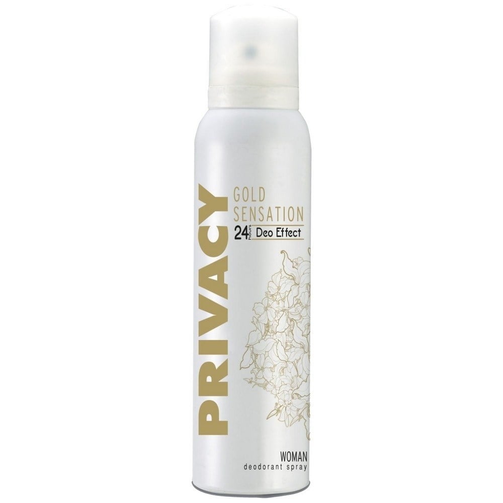 Privacy Woman Deodorant 150 Ml Gold