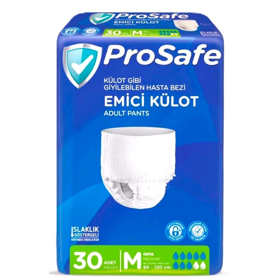 Prosafe Hasta Bezi Külot Medium 30 lu Paket