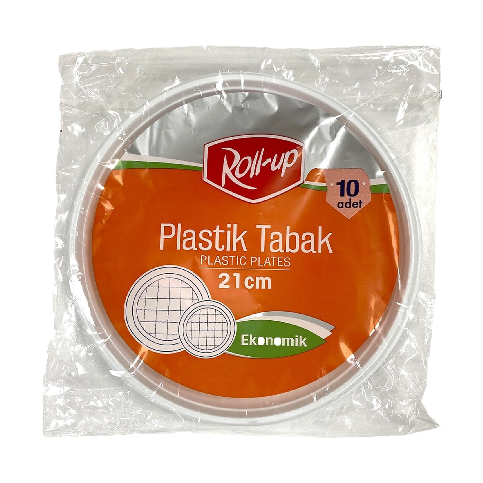 Roll-Up Eko 21 Cm 10 lu Plastik Tabak