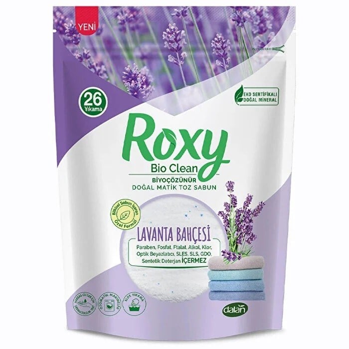 Roxy Matik Toz Sabun 800 Gr Lavantalı Bahçesi