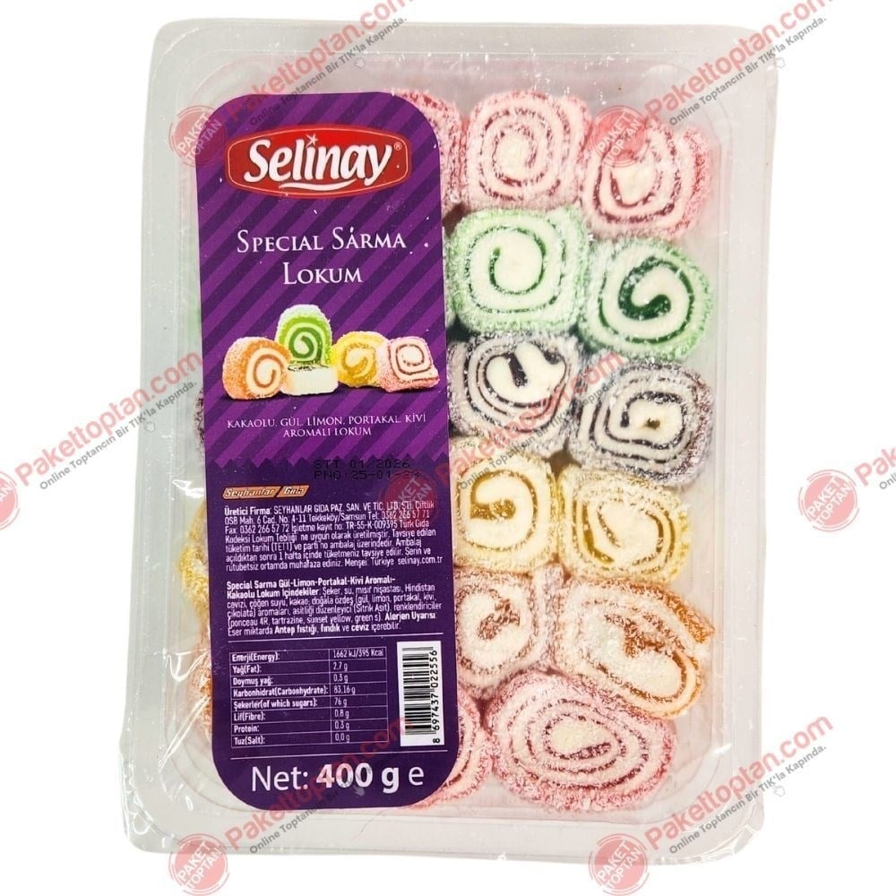 Selinay 400 Gr Lokum Special Sarma