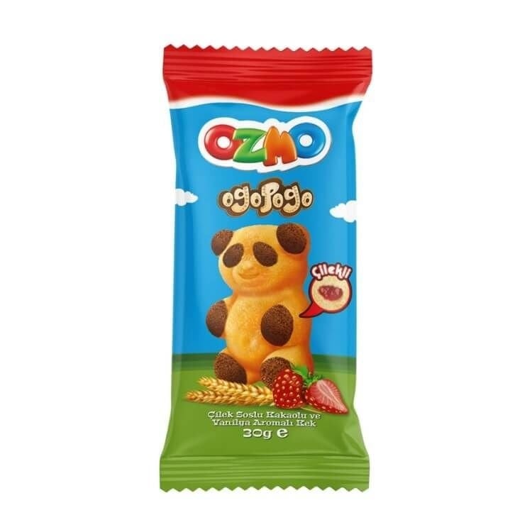 Şölen Ozmo Ogopogo Kek 30 Gr Çilekli x24 lü Paket