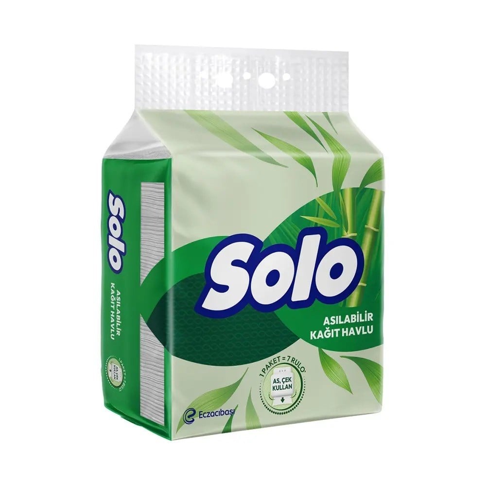 Solo Asılabilir Kağıt Havlu 1=7 x6 lı Koli