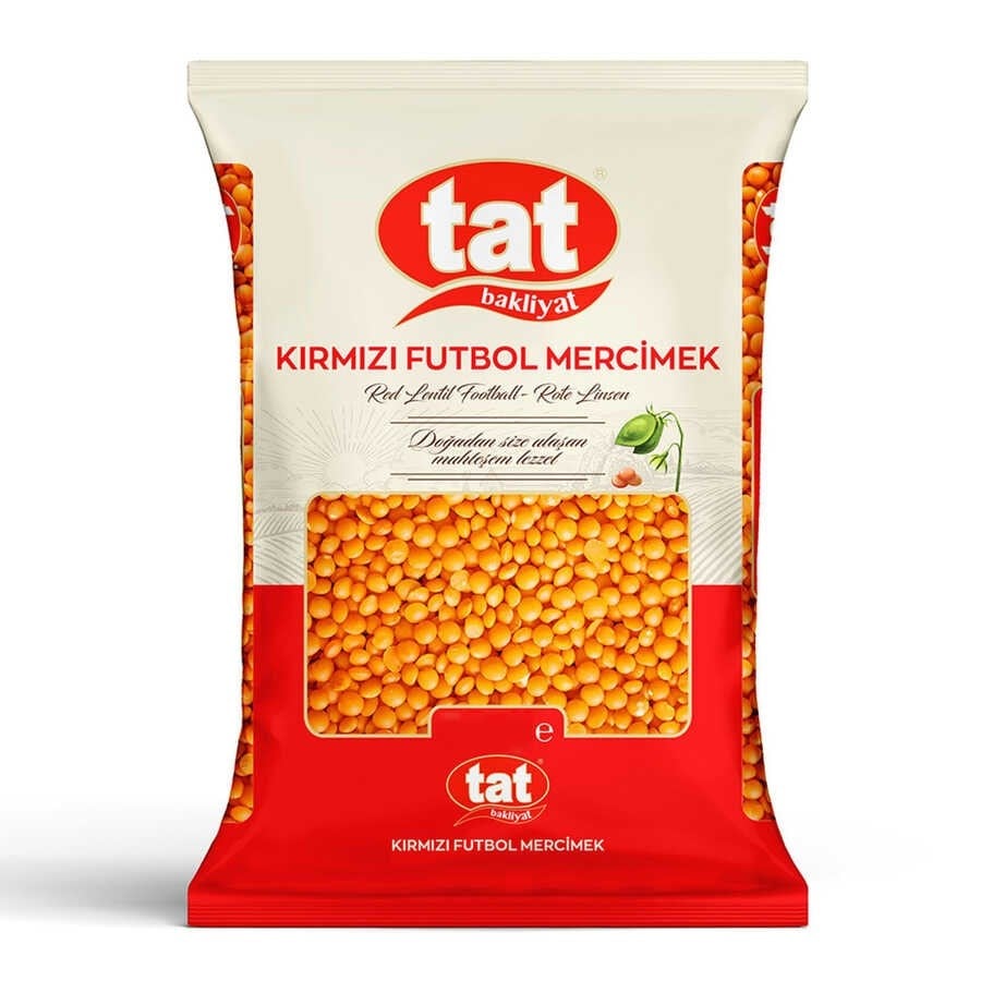 Tat Kırmızı Mercimek 1 Kg (İTHAL) x15 li Koli