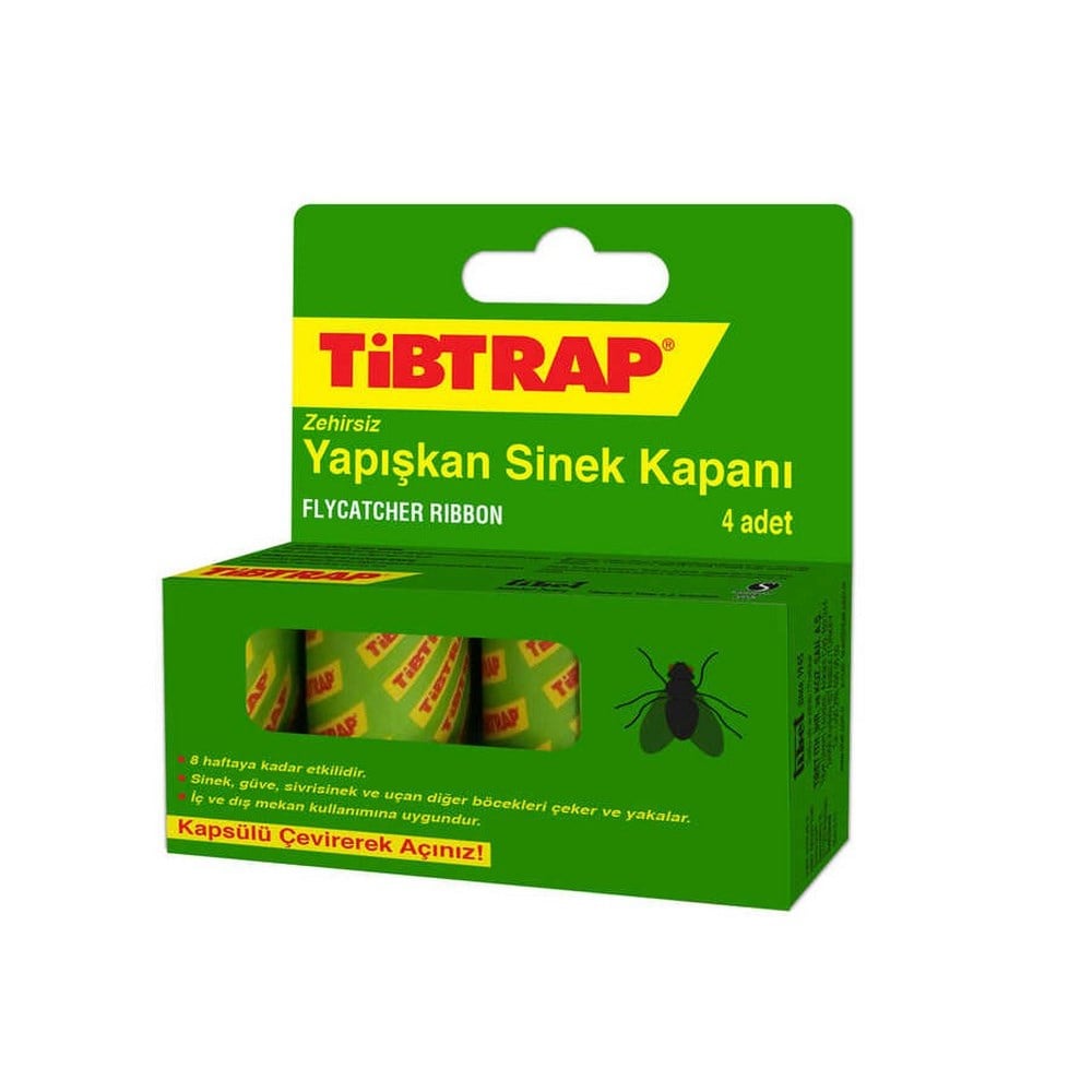 Tibtrap Sinek Kapanı Yapışkanlı 4 lü