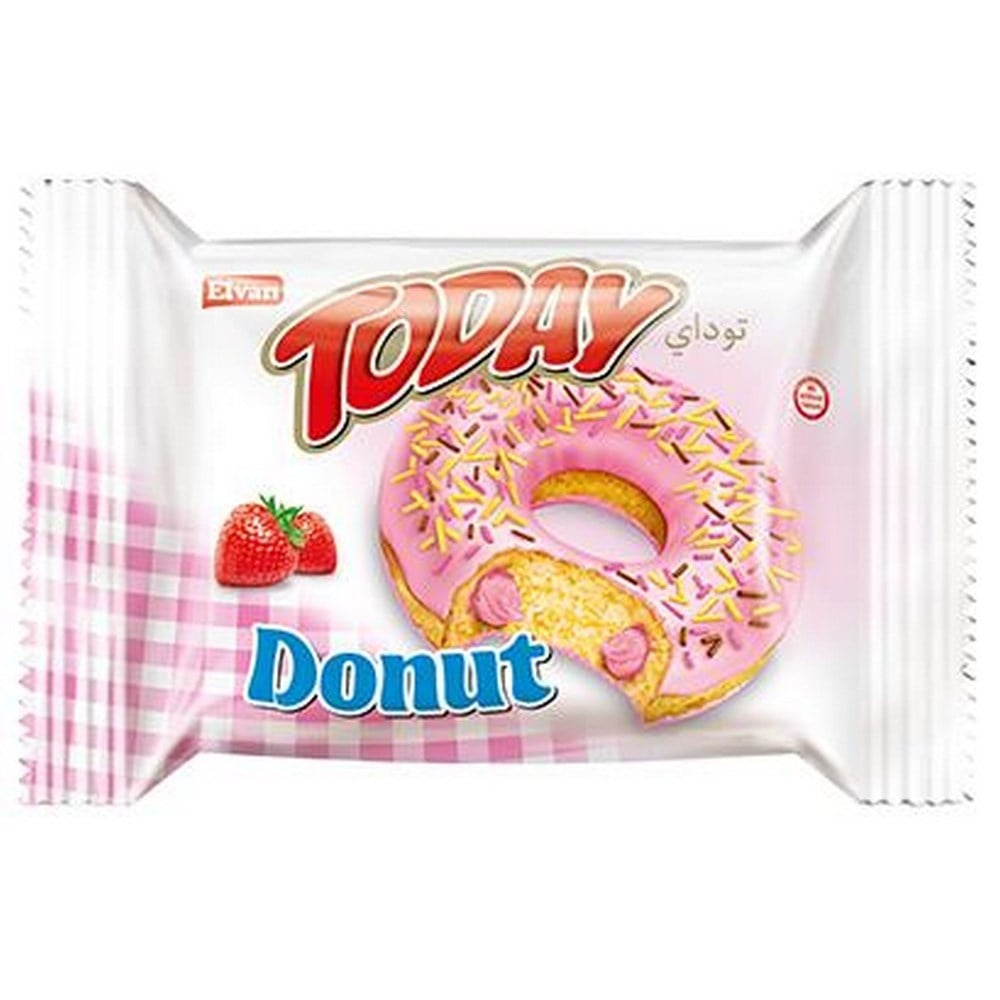 Today Donut Kek Çilekli 35 Gr x24 lü Paket