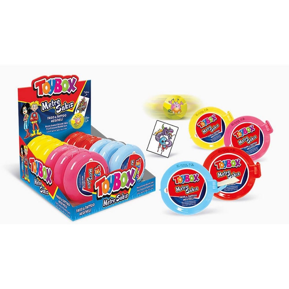 Toybox Metre Sakız 35 Gr x12 li Paket