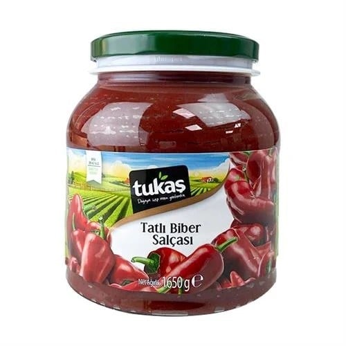 Tukaş 1650 Gr Acı Biber Salçası Pet