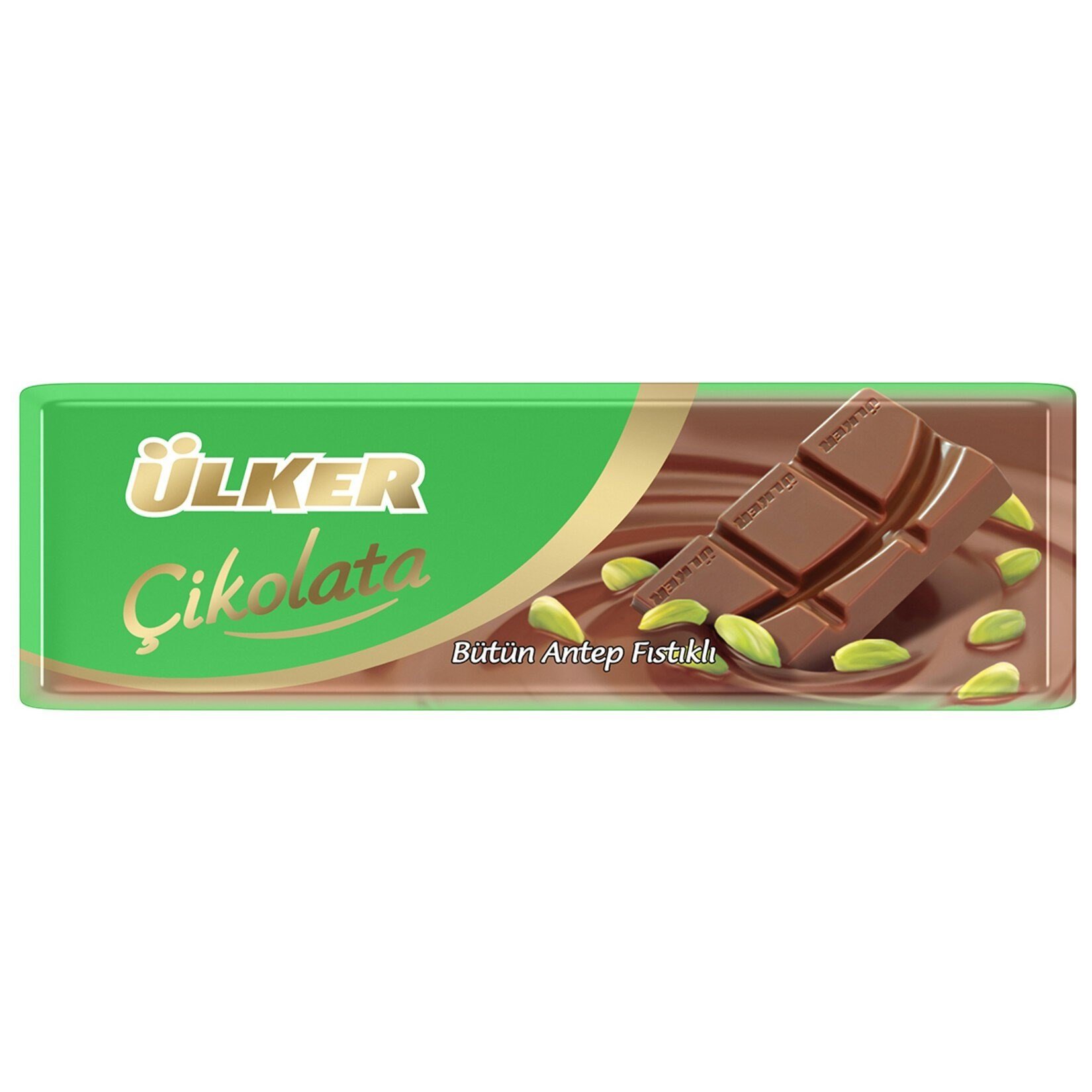 Ülker Baton Çikolata Antep Fıstıklı Sütlü 30 Gr x12 li Paket