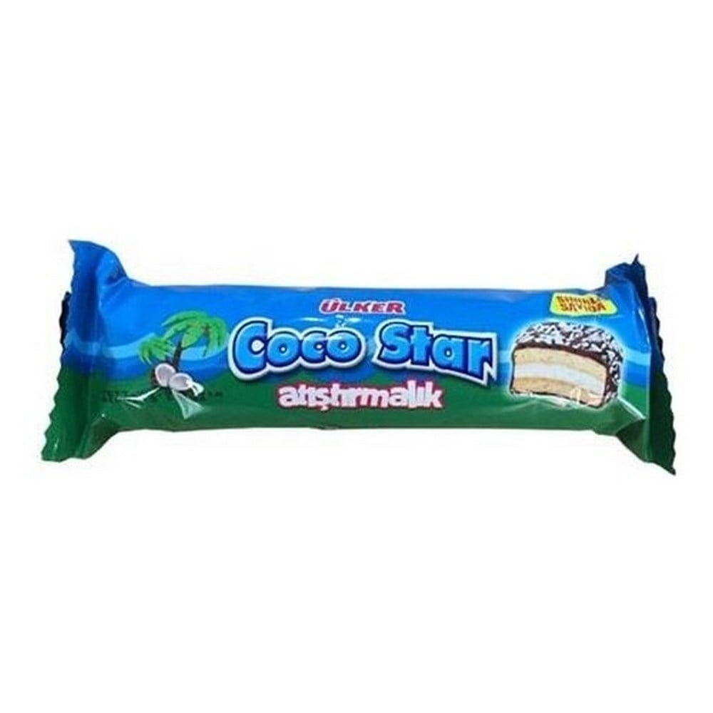 Ülker Coco Star Rulo Atıştırmalık Pasta 66 gr x24 lü Koli