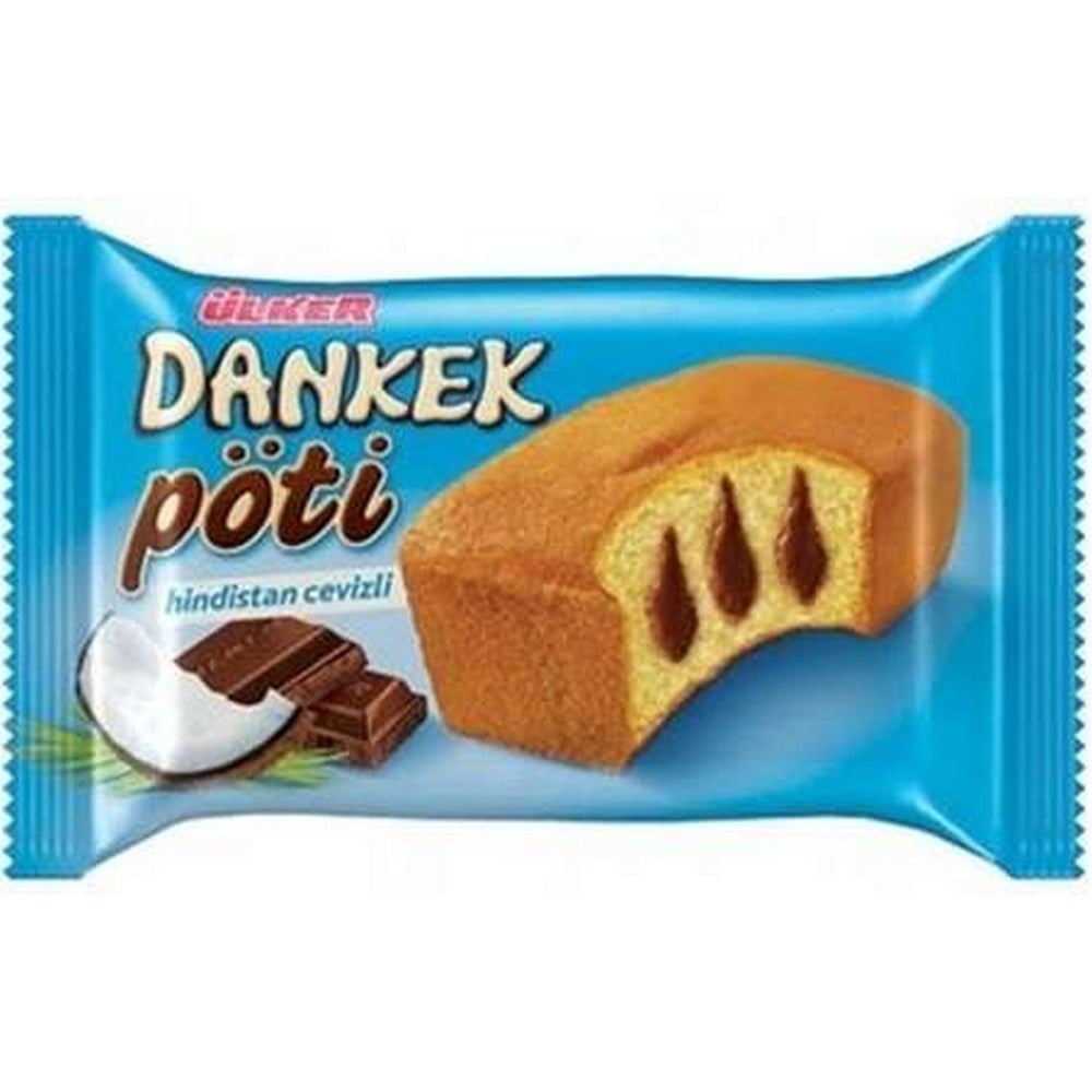 Ülker Dankek Pöti Hindistan Cevizli 35 Gr x24 lü Koli