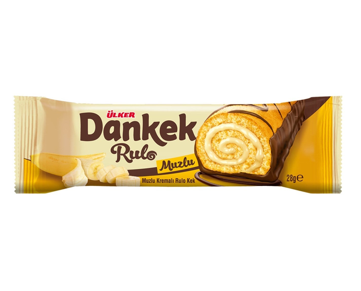 Ülker Dankek Rulo Pasta Muz 28 Gr x15 li Koli