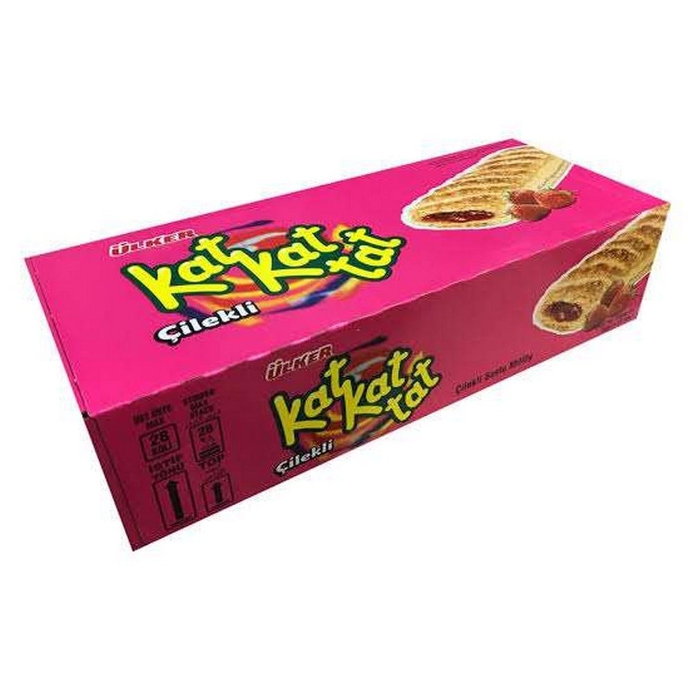 Ülker Kat Kat Tat Çilekli Milföy 25 Gr x24 lü Koli