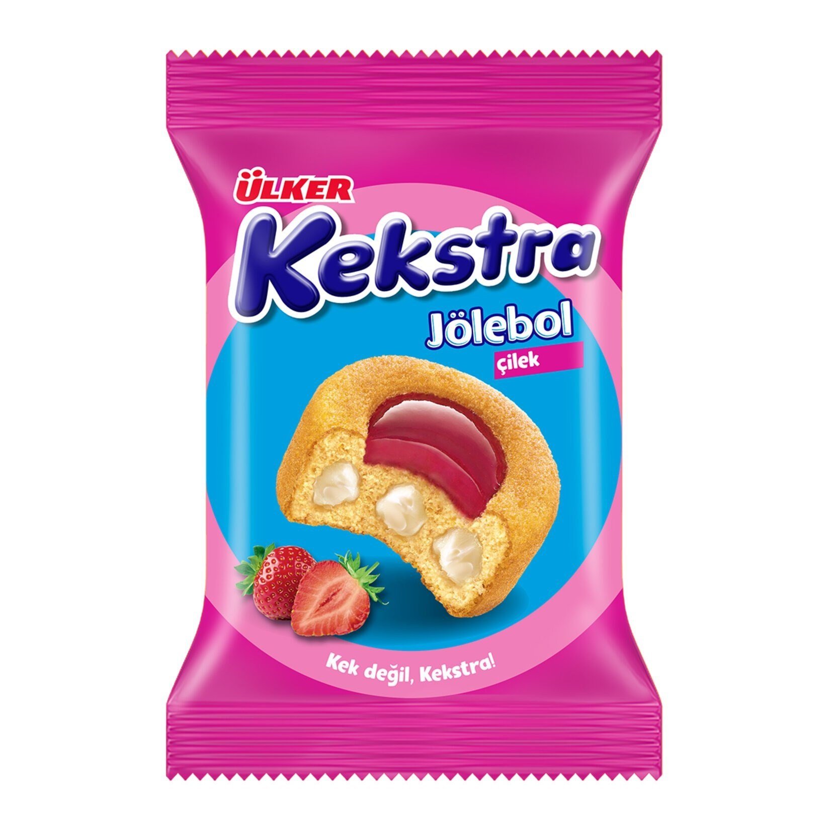 Ülker Kekstra Jölebol Çilekli 40 Gr x24 lü Koli