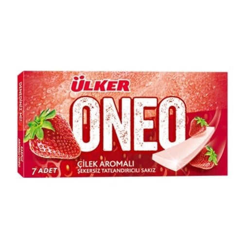 Ülker Oneo Slims Çilek Aromalı Sakız x27 li Paket
