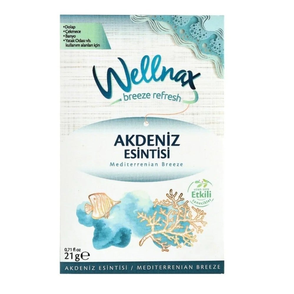 Wellnax Dolap ve Çekmece Kokusu Akdeniz Esintisi