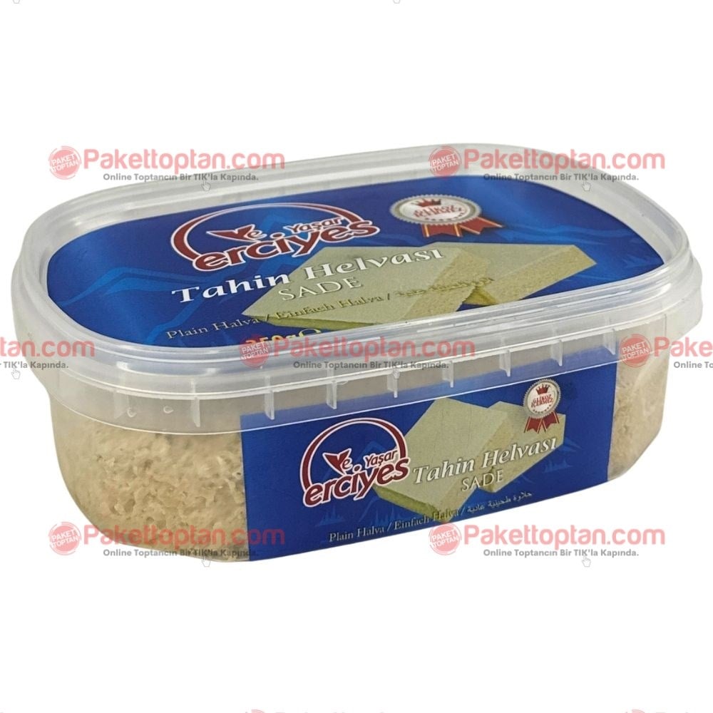 Yaşar Erciyes 350 Gr Sade Helva Pet x12 li Koli