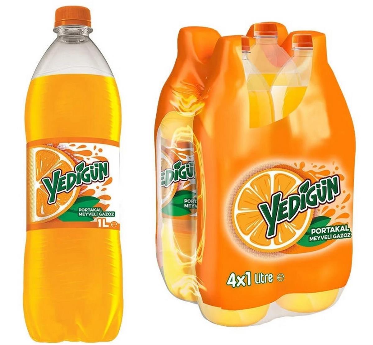 Yedigün 1 lt 4 lü Paket