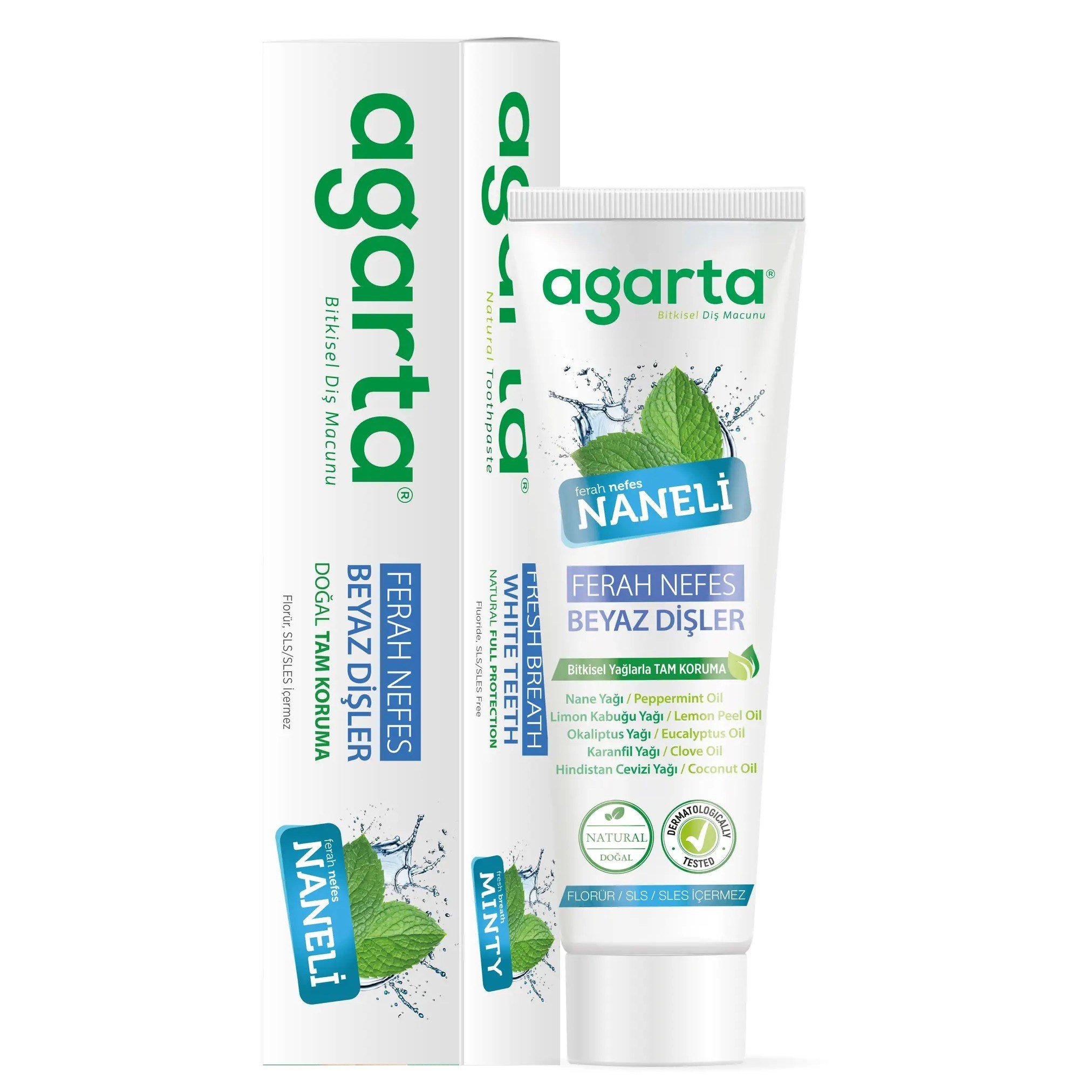 Agarta Diş Macunu Naneli 100 Ml