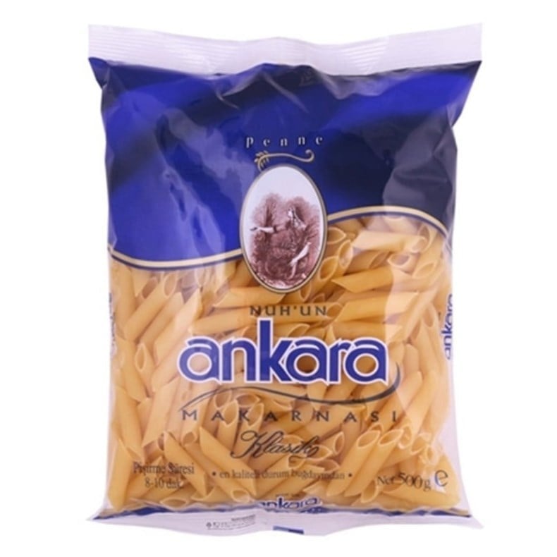Ankara 500 gr Klasik Kalem Makarna  x20 li Koli