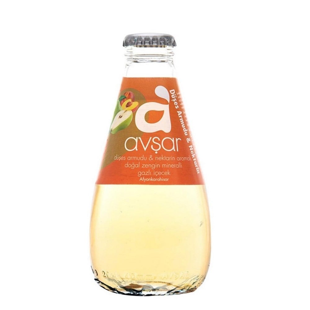 Avşar Maden Suyu Düşes Armut - Nektarin 200 Ml  x24 lü Koli