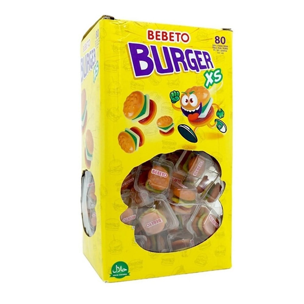Bebeto Burger XS 10,5 Gr  Yumuşak Şeker