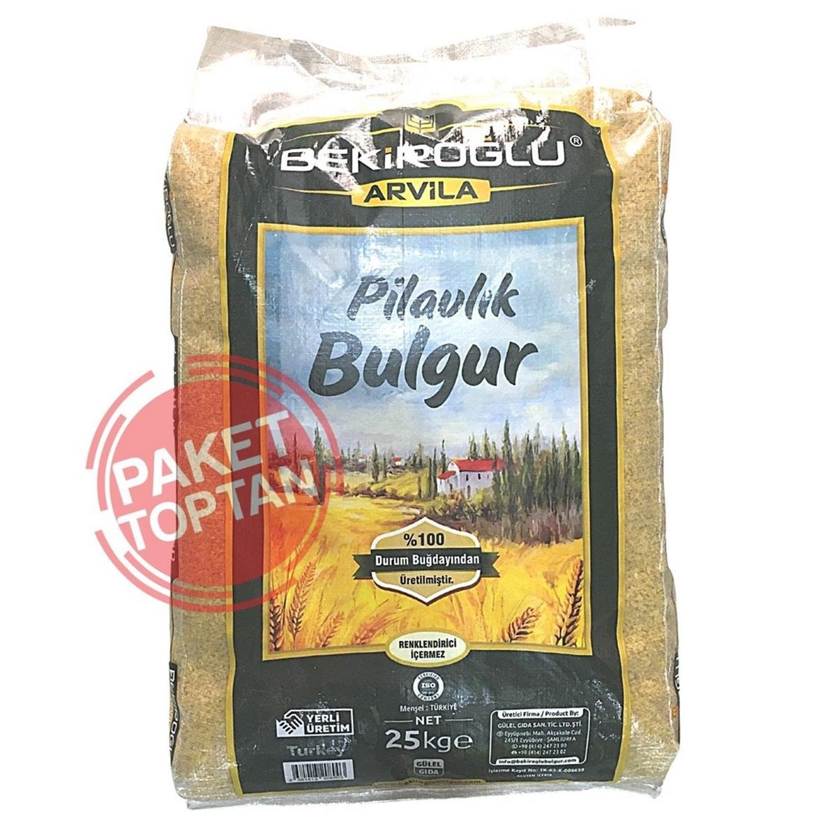 Bekiroğlu Bulgur 25 kg