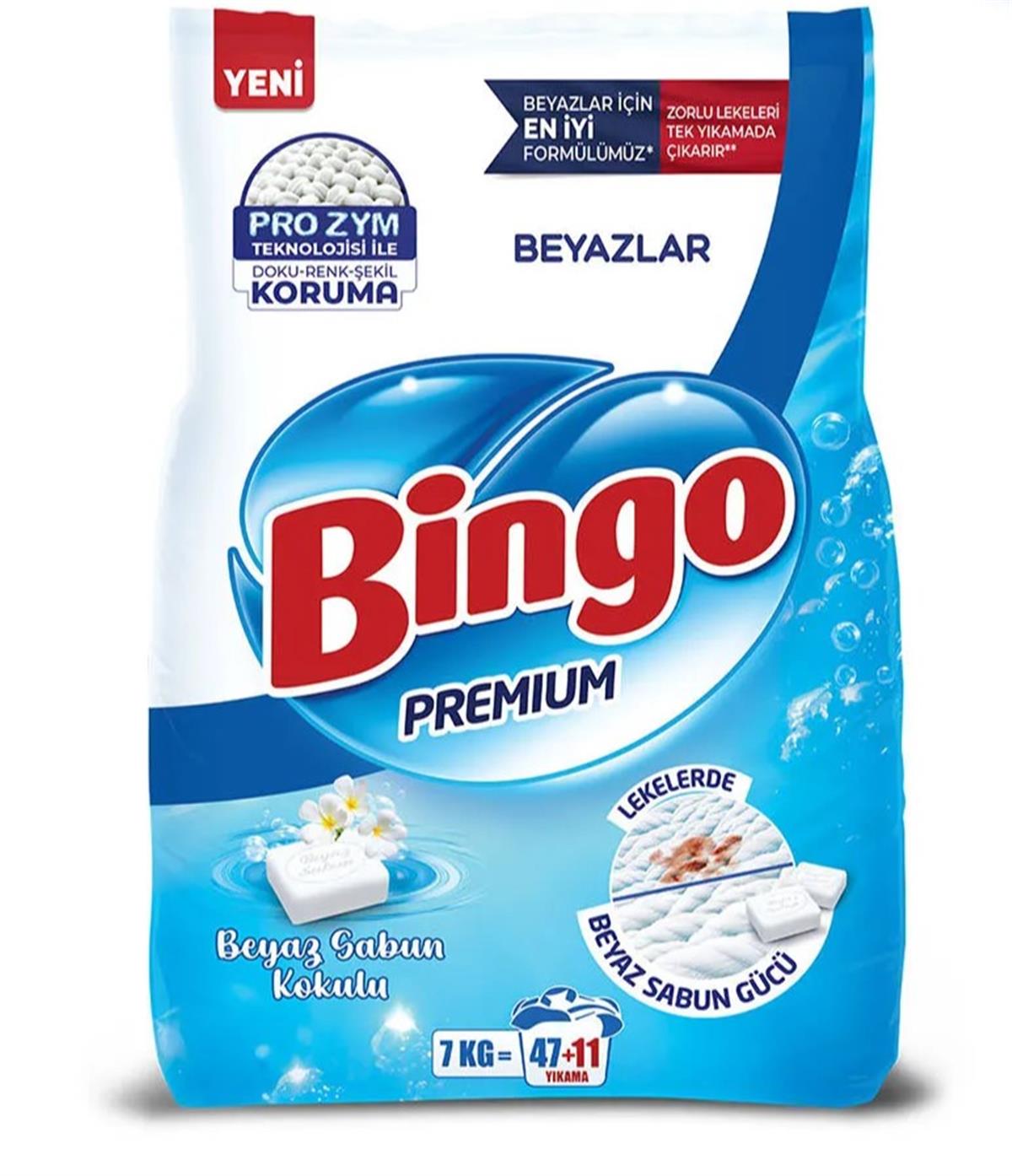 Bingo Matik Premium 7 Kg Beyazlar