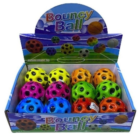 Bouncy Ball Ay Topu Yüksek Zıplayan Top ETM28 x12 li Paket