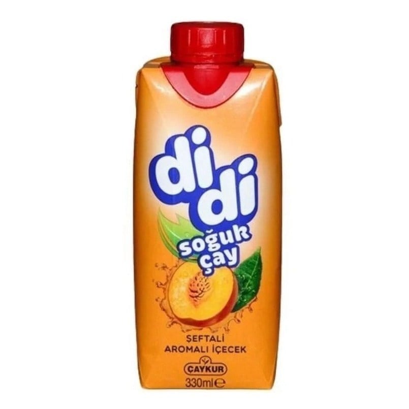 Çaykur Didi 330 Ml Tetra Şeftali Aromalı İçecek x12 li Koli