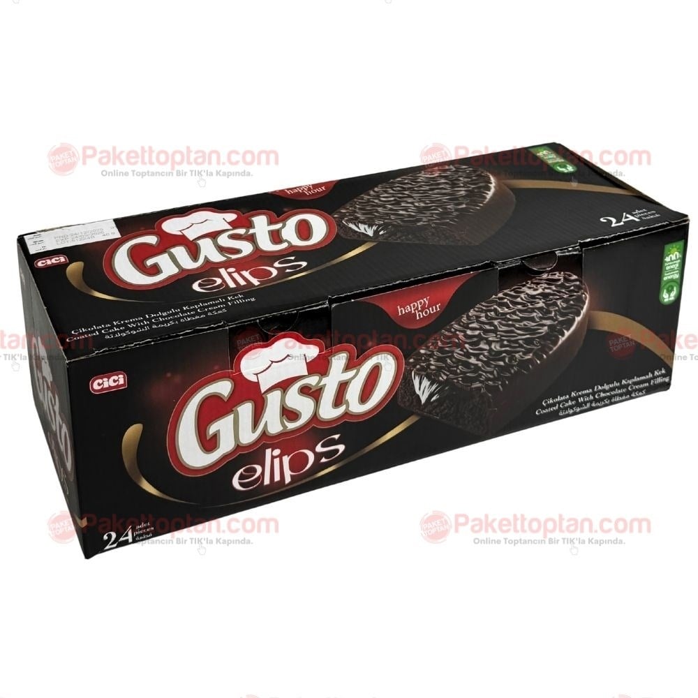 Cici Gusto Kek Elips 40 Gr x24 lü Paket
