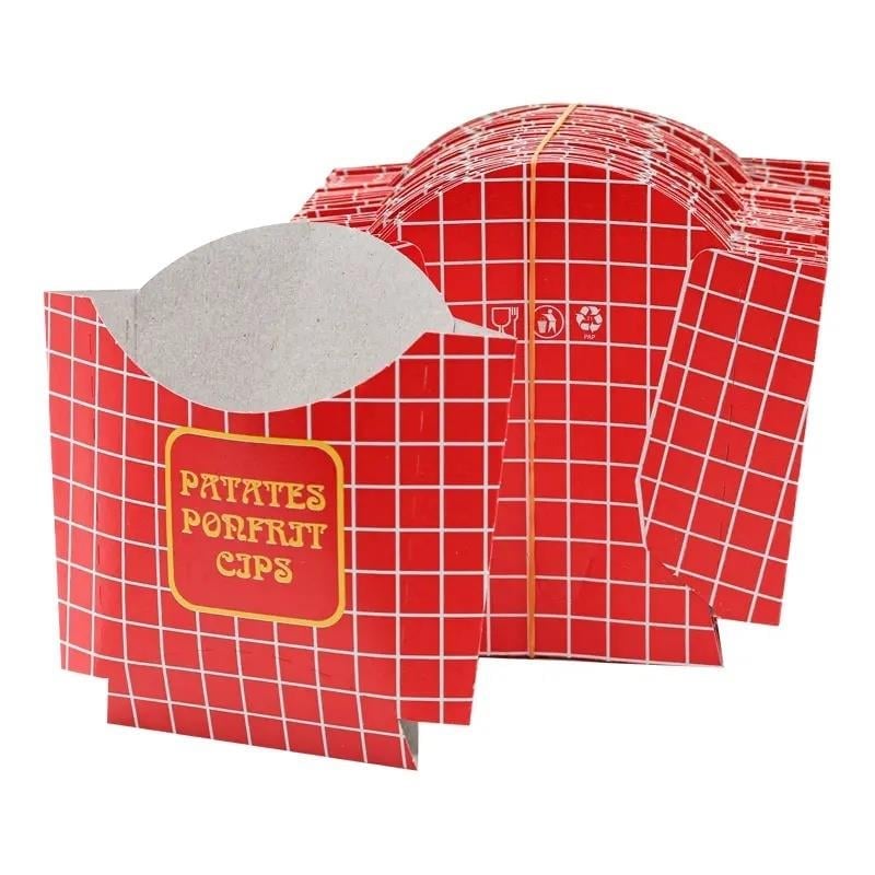 Cips Kutusu Karton 100 lü Paket