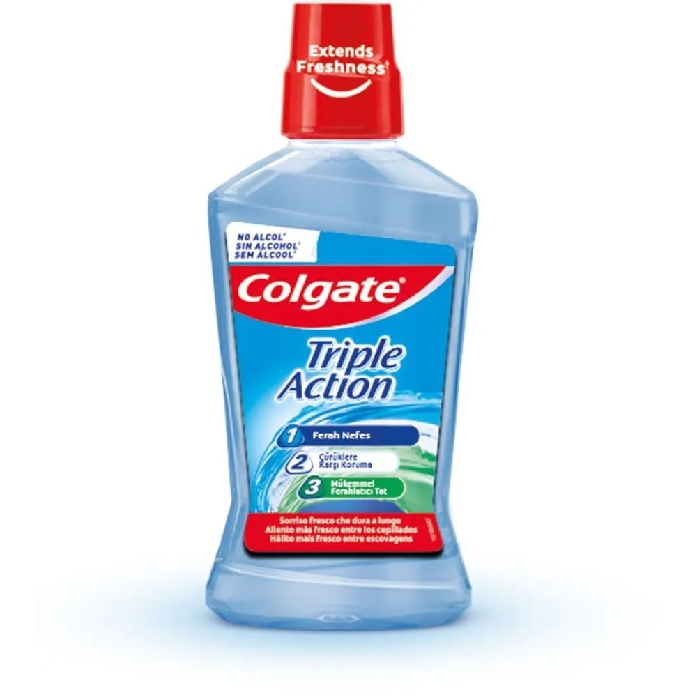 Colgate Ağız Bakım Suyu Üçlü Etki 500 Ml