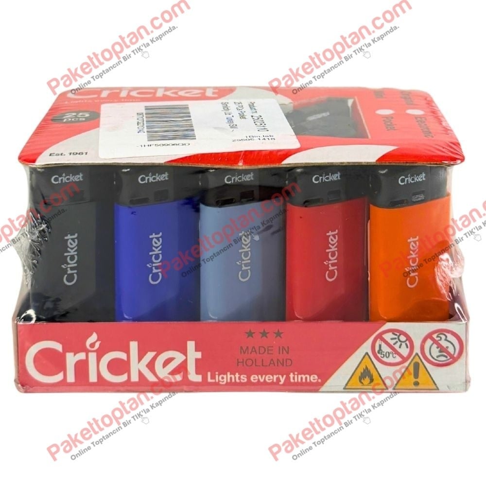 Cricket Pocket Simplicity Manyetolu Çakmak x25 li Paket