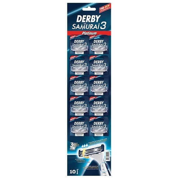 Derby Samurai 3 Platinum x10 lu Paket