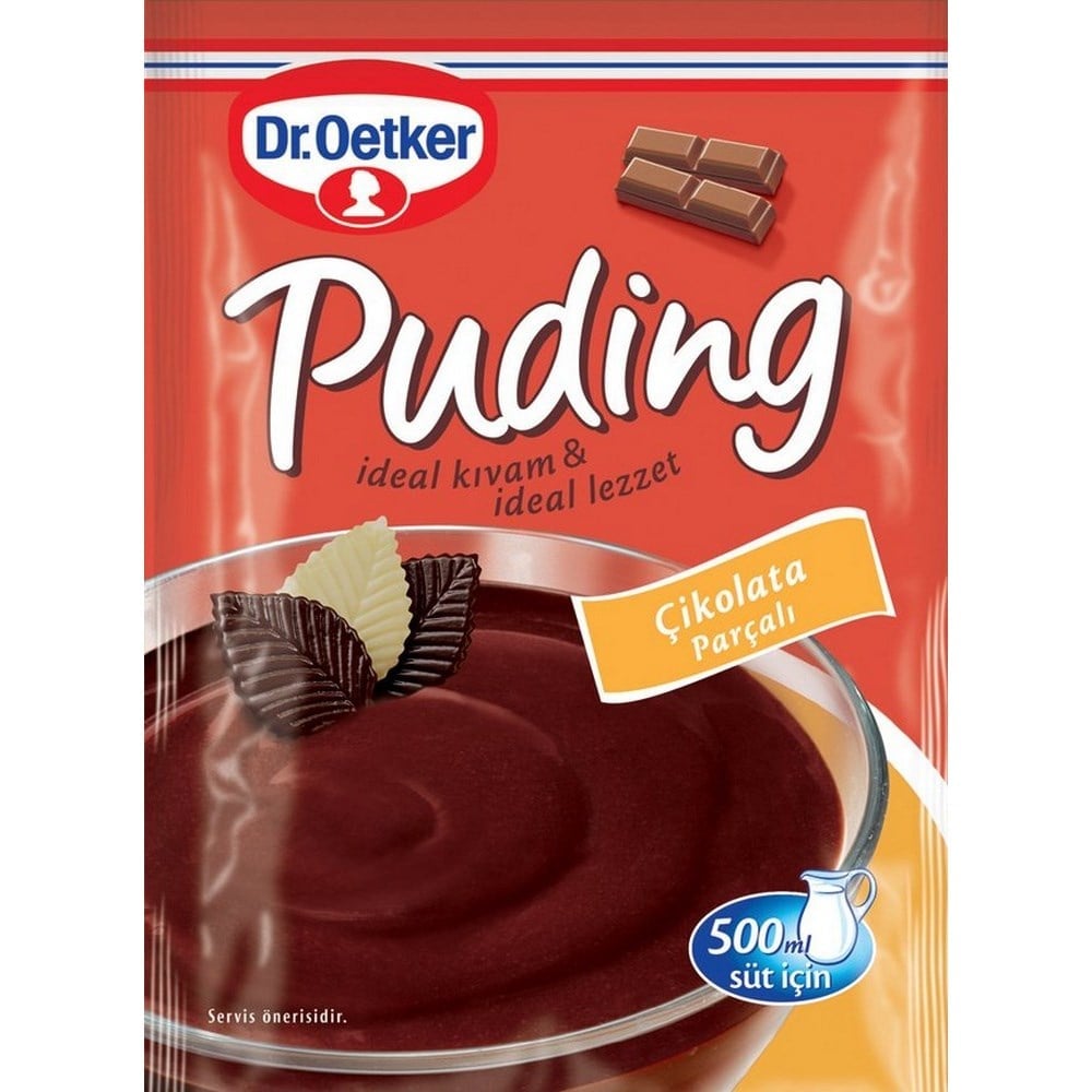 Dr.Oetker Puding Çikolata Parçalı 115 gr