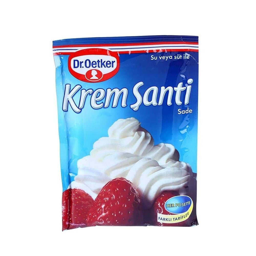 Dr.Oetker Krem Şanti 72 gr Sade