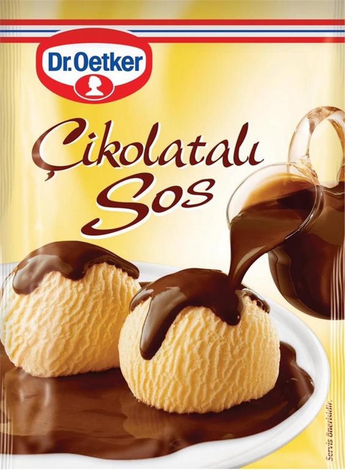 Dr.Oetker Çikolatalı Sos 123 gr 